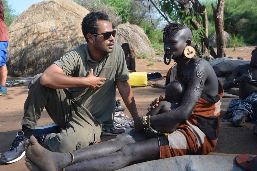 Interaction with Mursi Tribe in Omo Valley