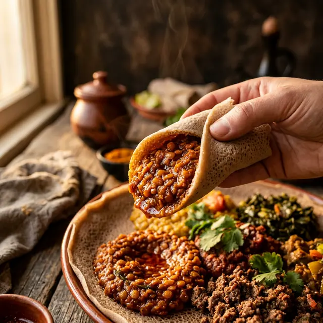 Misir Wot: Spicy Red Lentil Stew